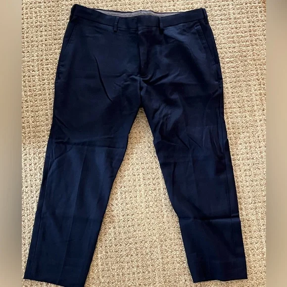 bowery slim-fit dress pant in stretch chino Bowery Denim 5-Pocket Pants – JACHS NY main image 1